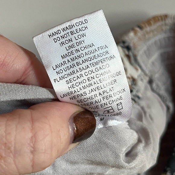 Altar’d State Patchwork Crop Top Bandeau - Picture 5 of 6